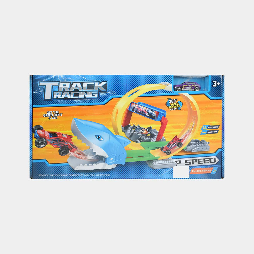 Launcher Track Racing Play Set With Car