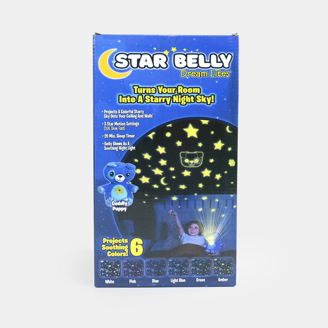 Kids Plush Animal Night Light Projector Toy