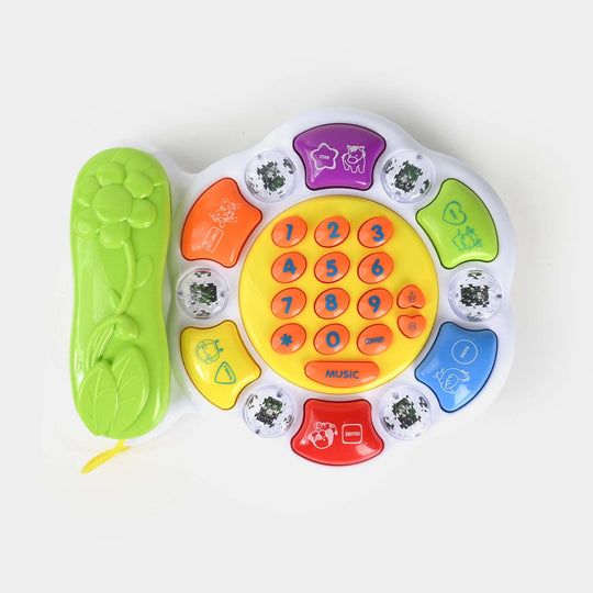 Electric Telephone Learning & Musical Toy For Kids