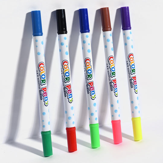 Dual-Sided Watercolor Marker Set 9Pcs