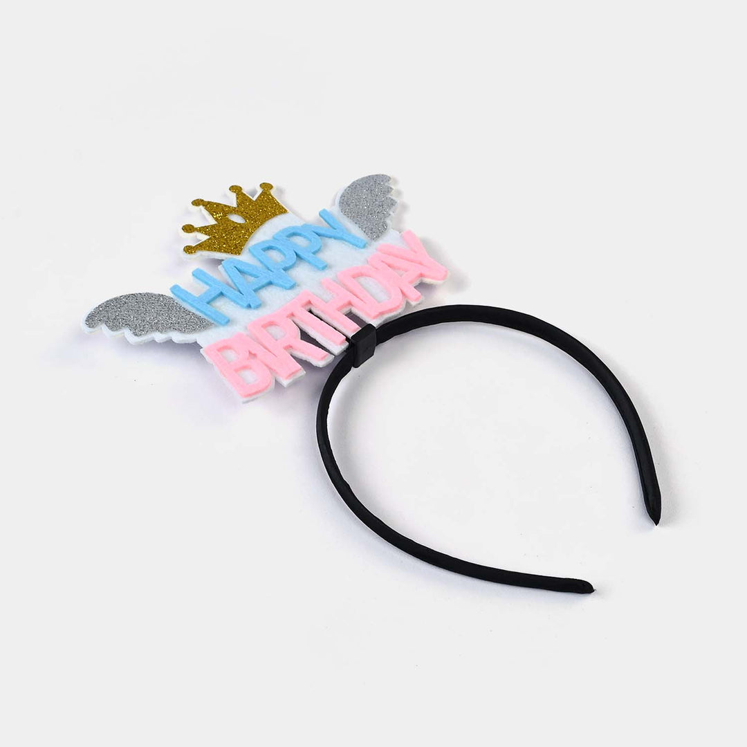 Fancy Kids Hair Band - Happy Birthday