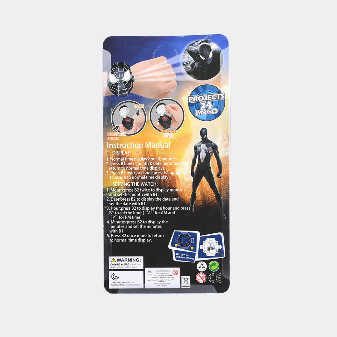 Digital Projector Wristwatch