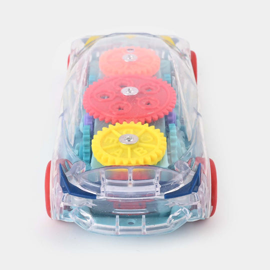 Gear Car With Multi Light For Kids