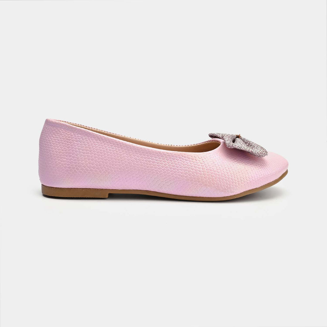 Girls Pumps 1327-Pink