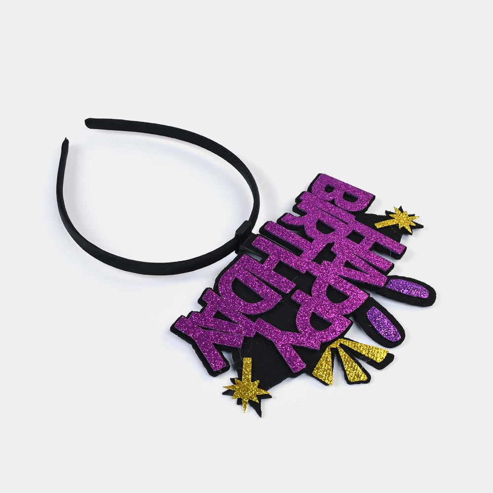 Fancy Kids Hair Band - Happy Birthday