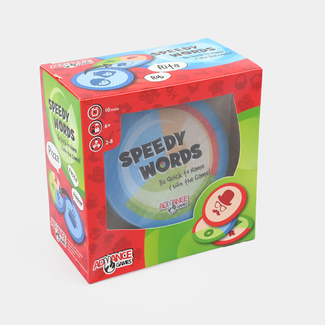 Speedy Words Card Game