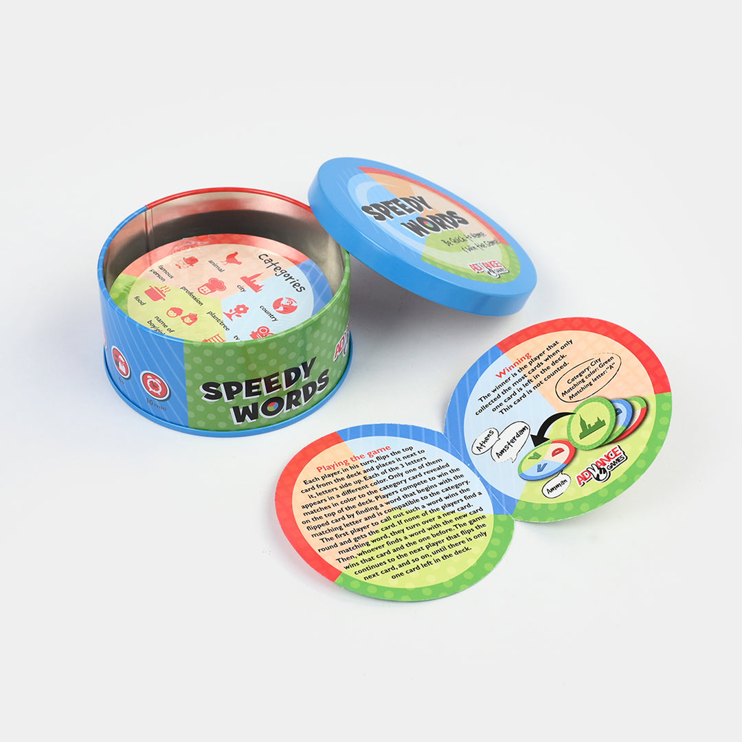 Speedy Words Card Game