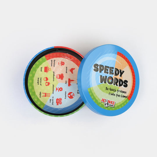 Speedy Words Card Game