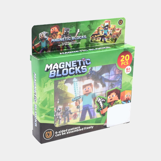 Magnetic Blocks Puzzle Set | 20PCs