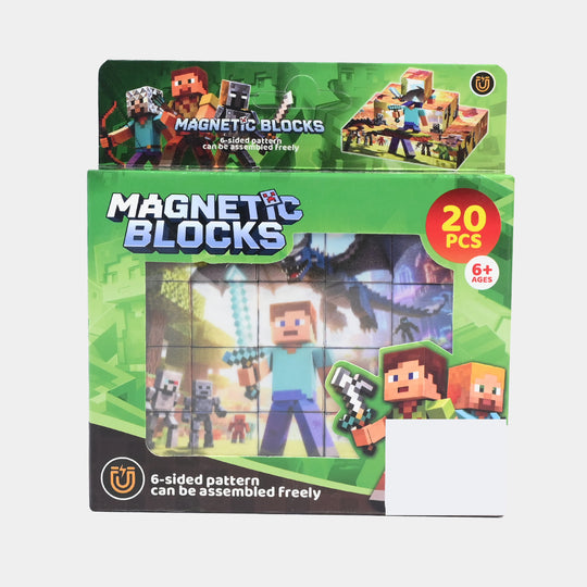 Magnetic Blocks Puzzle Set | 20PCs