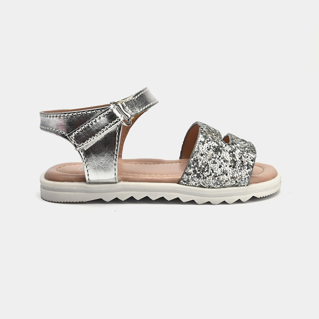 Girls Sandal ZF-002-SILVER