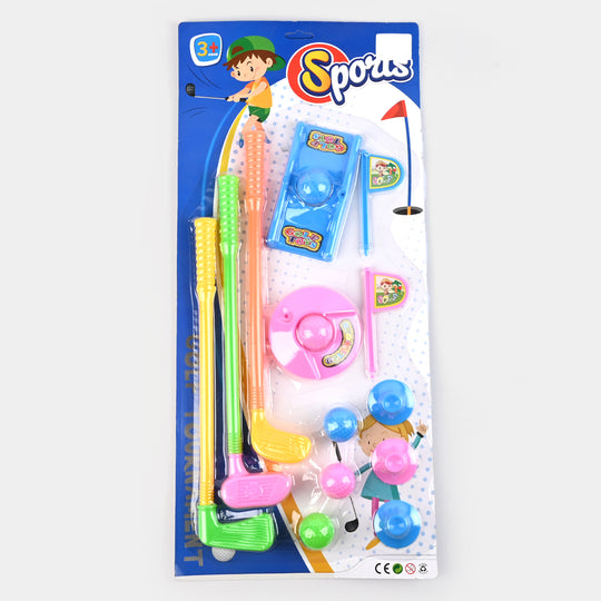 Golf Set Educational Sports Training Play Set For kids