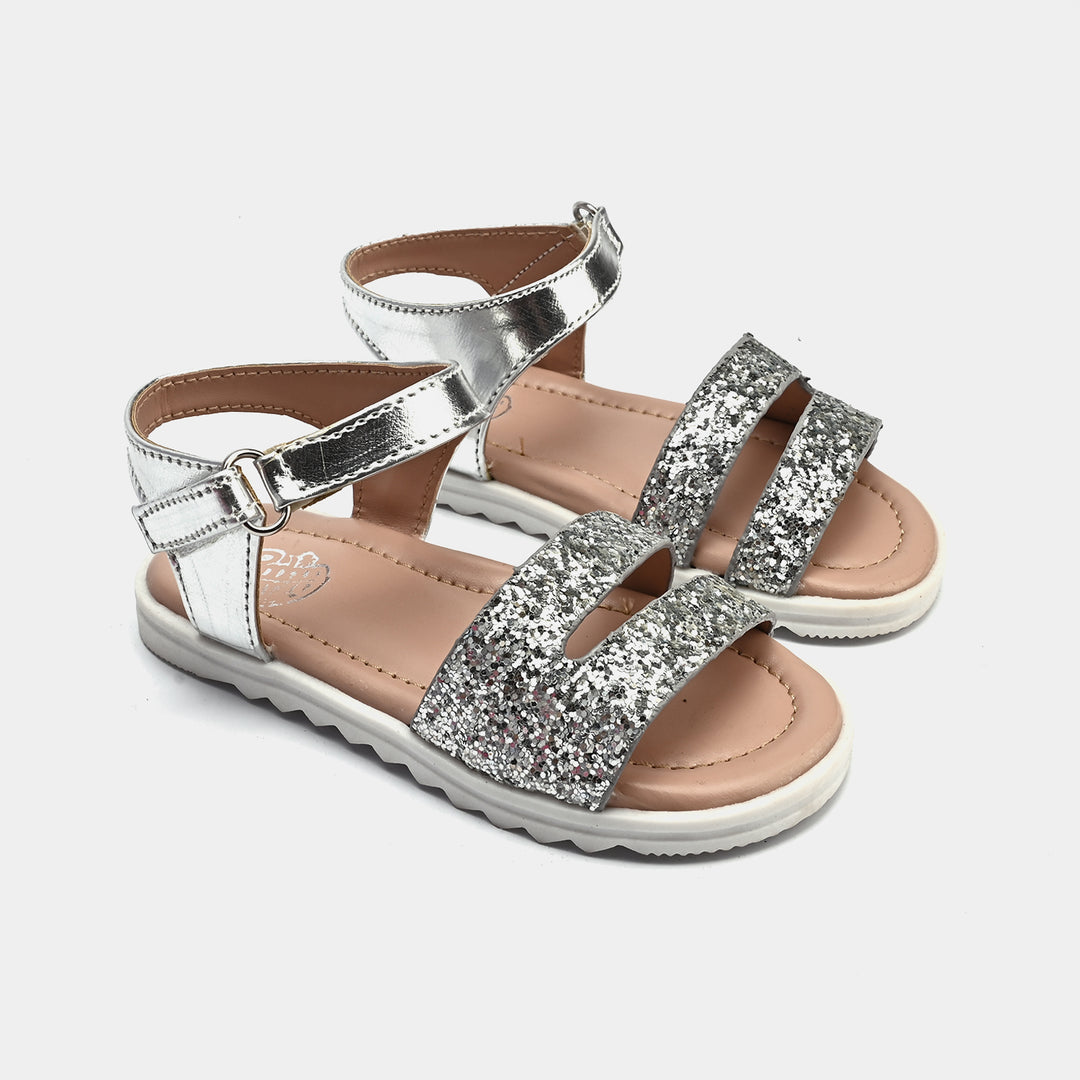 Girls Sandal ZF-002-SILVER