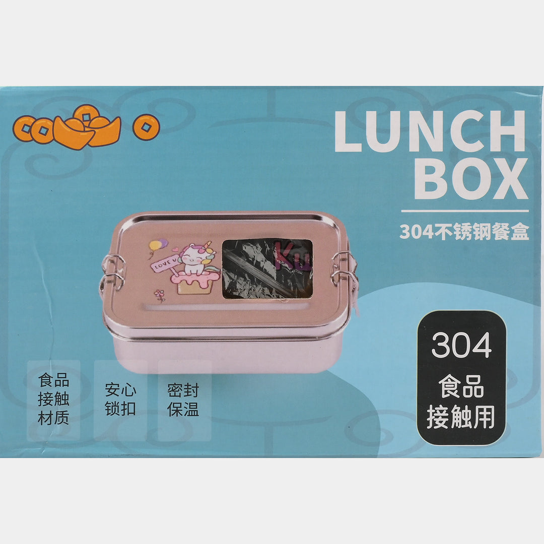 STAINLESS STEEL LUNCH BOX FOR KIDS