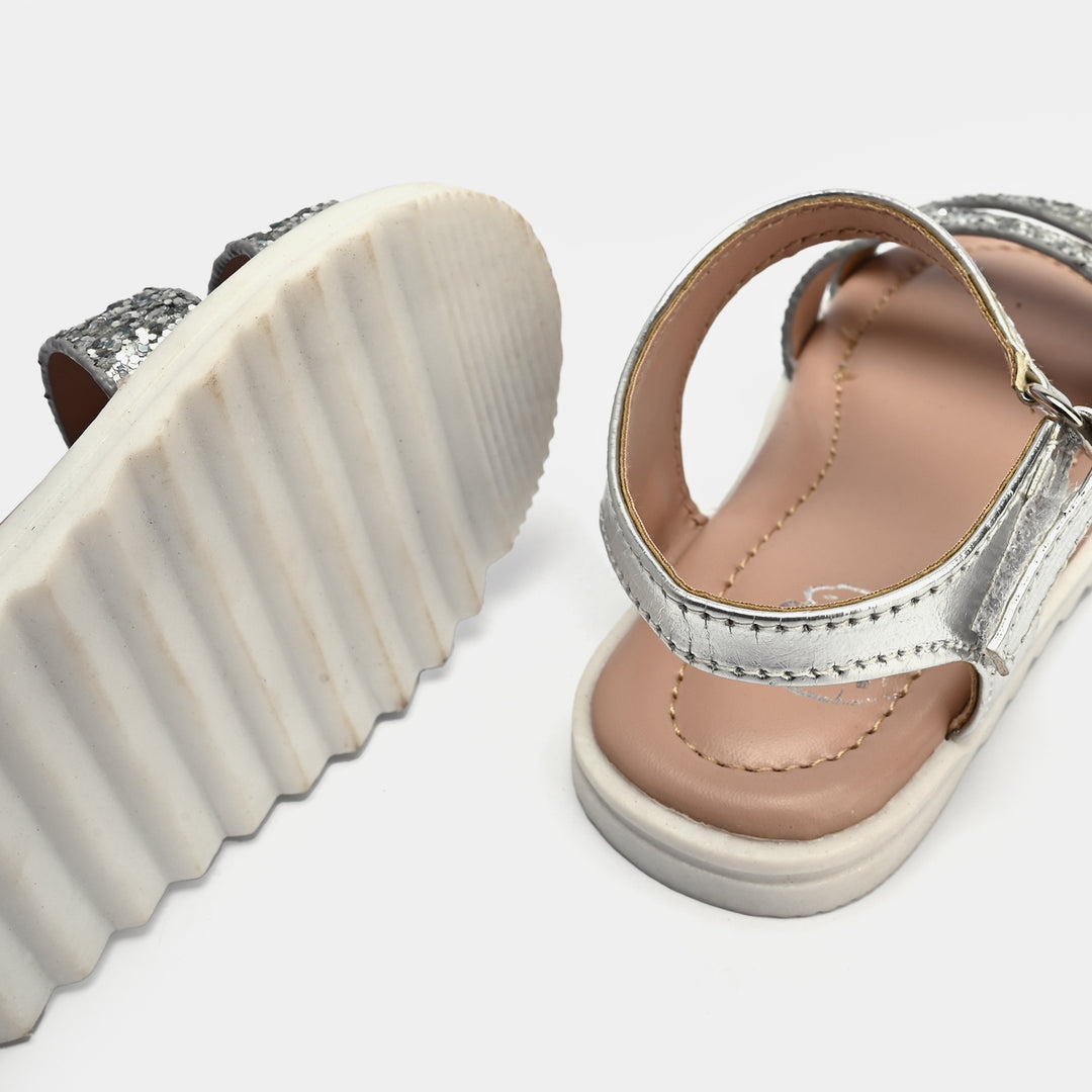 Girls Sandal ZF-002-SILVER