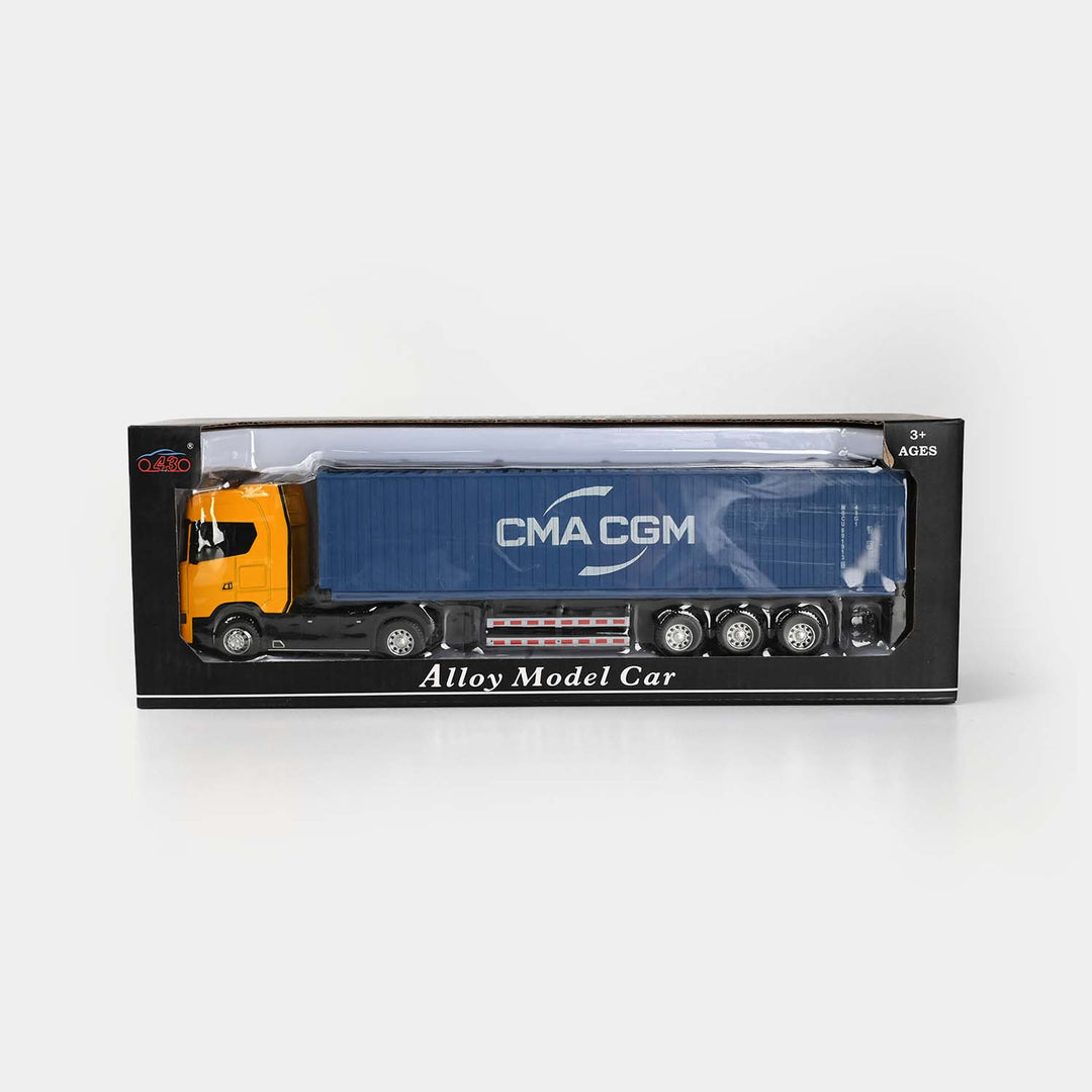 Die-Cast Mini Cargo Truck Toy For Kids
