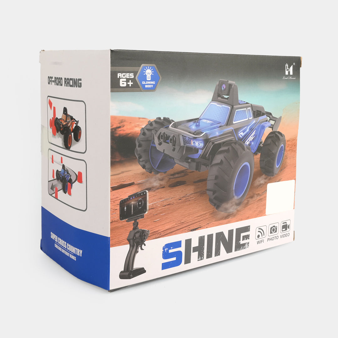 •	Remote Control Off-Road Racing Vehicle Toy with Wi-Fi Camera