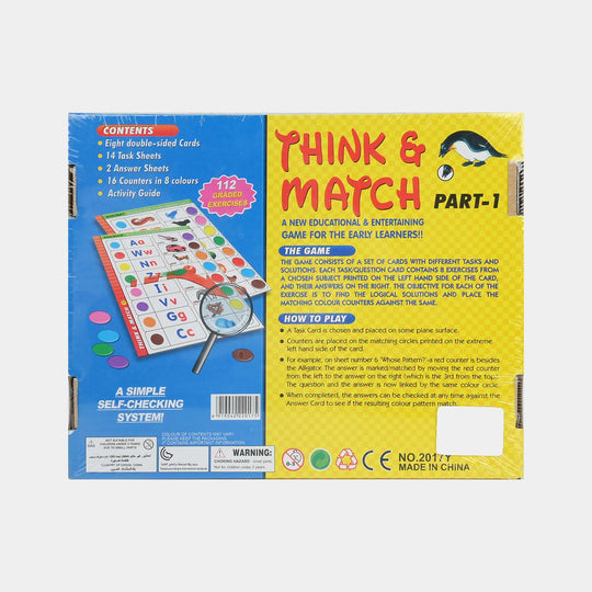 Think & Match Educational Games For Kids