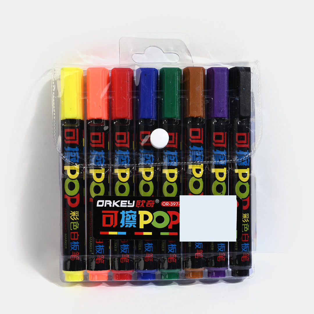 Erasable POP Colored Whiteboard Markers