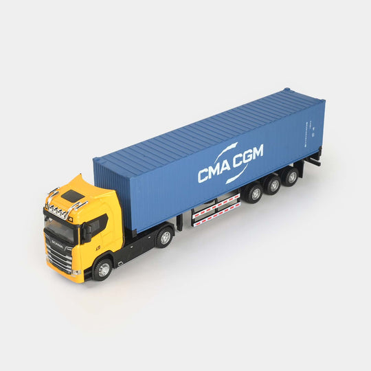 Die-Cast Mini Cargo Truck Toy For Kids