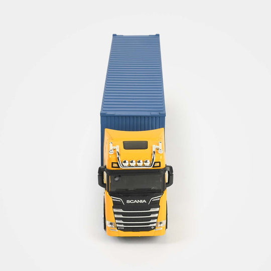 Die-Cast Mini Cargo Truck Toy For Kids
