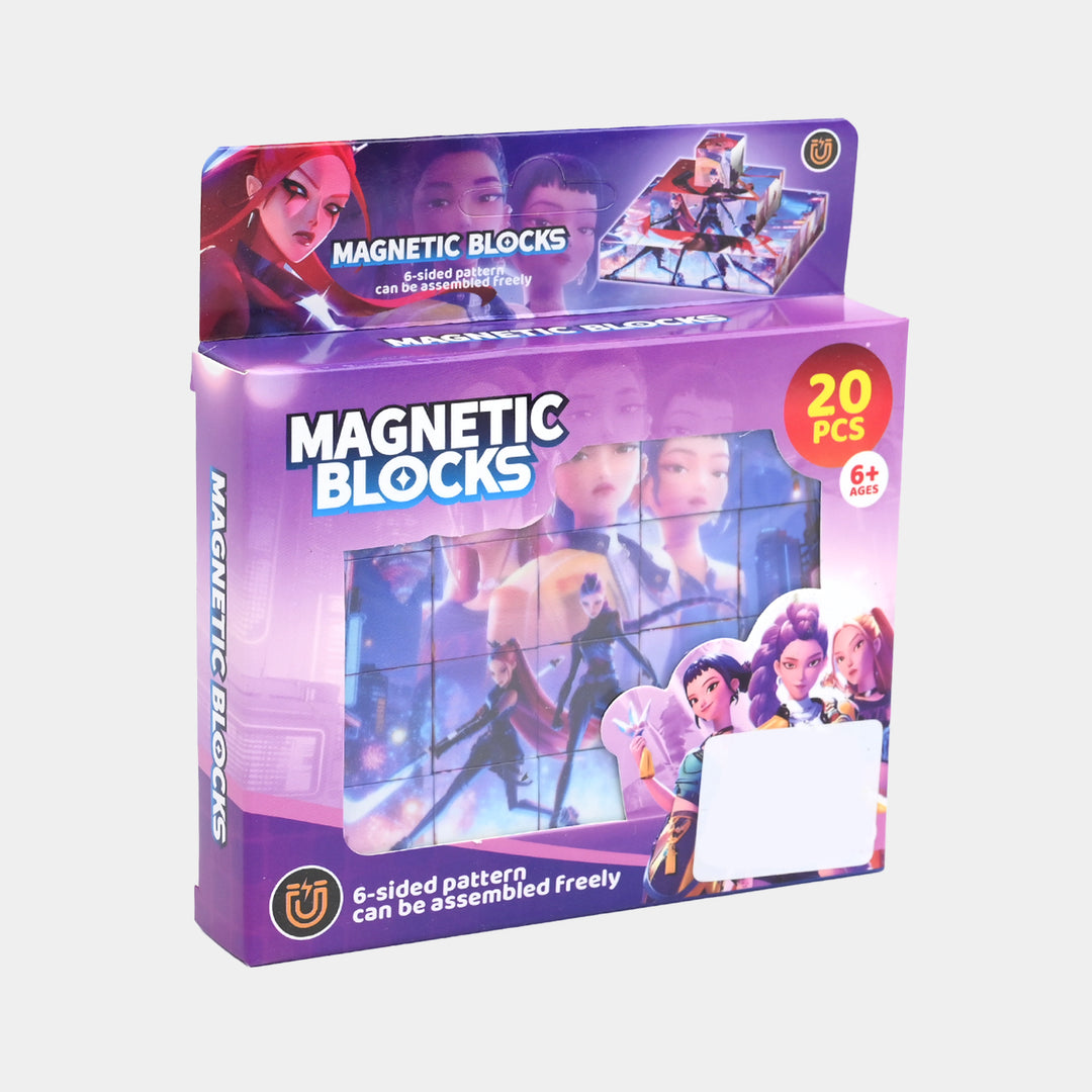 Magnetic Blocks Puzzle Set | 20PCs