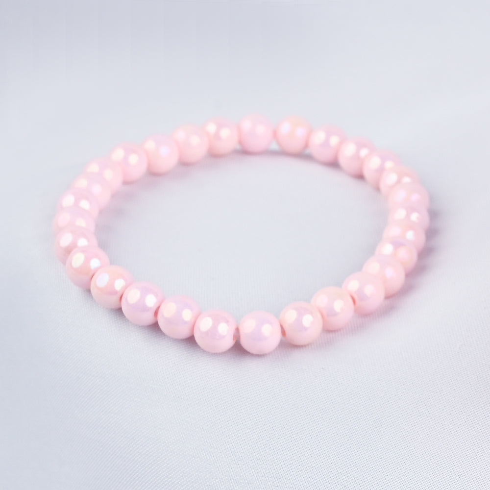 GIRLS ELEGANT BEADED NECKLACE & BRACELET