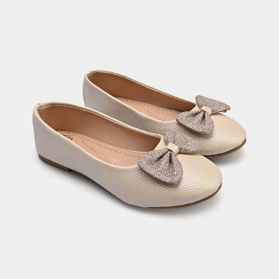 Girls Pumps 1327-BEIGE