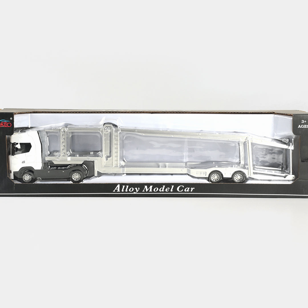 Die-Cast Mini Cargo Truck Toy For Kids