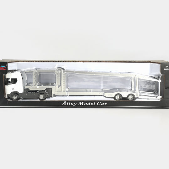 Die-Cast Mini Cargo Truck Toy For Kids