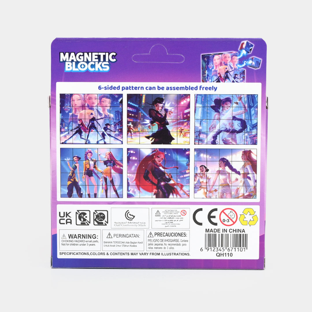Magnetic Blocks Puzzle Set | 20PCs