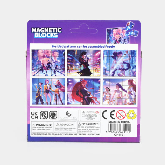 Magnetic Blocks Puzzle Set | 20PCs
