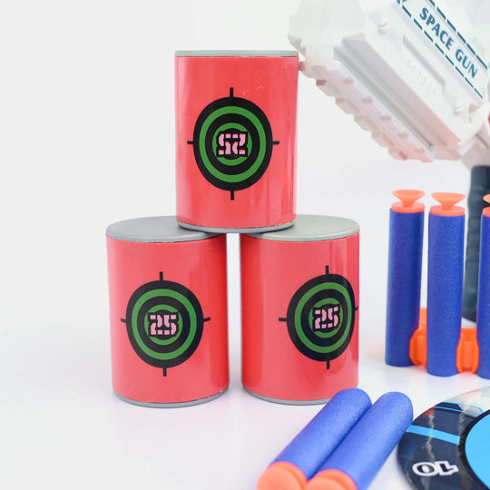 Kids Soft Bullet Blaster Toy Set