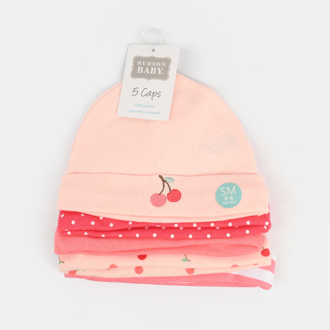 Pack OF 5 Baby Cap/Hat Set