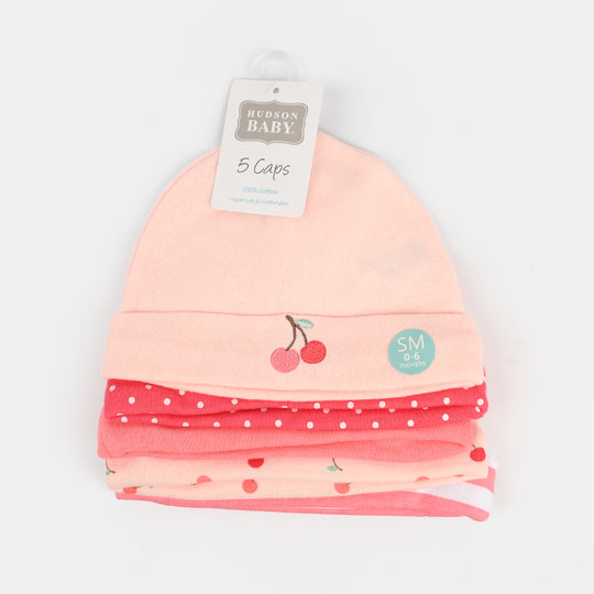 Pack OF 5 Baby Cap/Hat Set