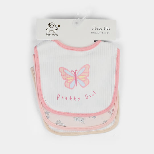Baby Bib Pack OF 3PCs | 0M+