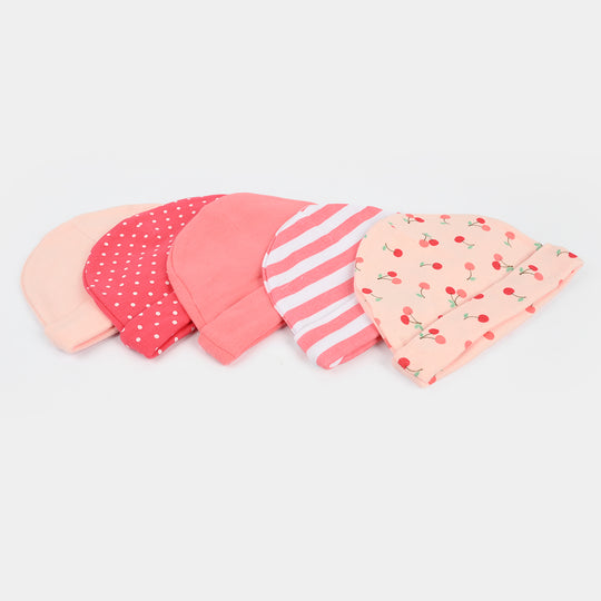Pack OF 5 Baby Cap/Hat Set