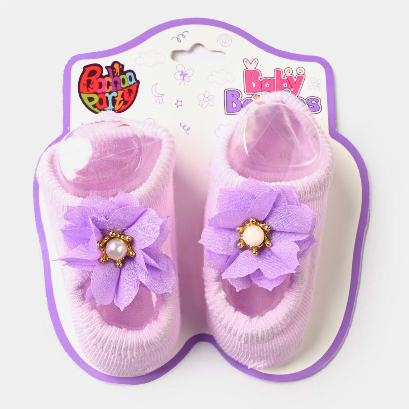 Baby Socks/Booties| Purple