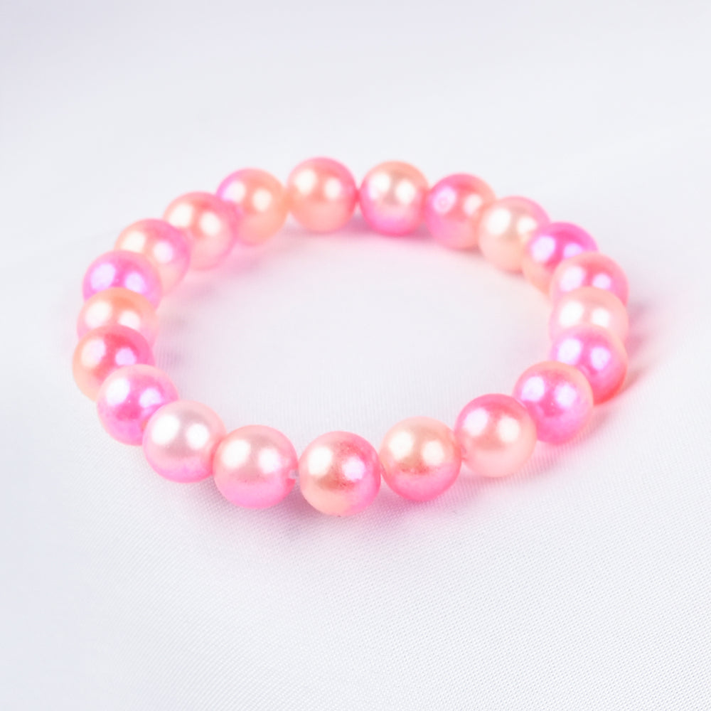 GIRLS ELEGANT BEADED NECKLACE & BRACELET