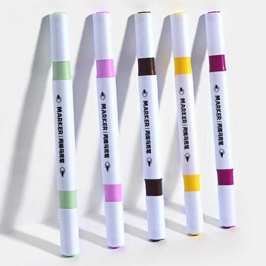 DOUBLE SIDED MARKER MULTICOLOR 24 PCS