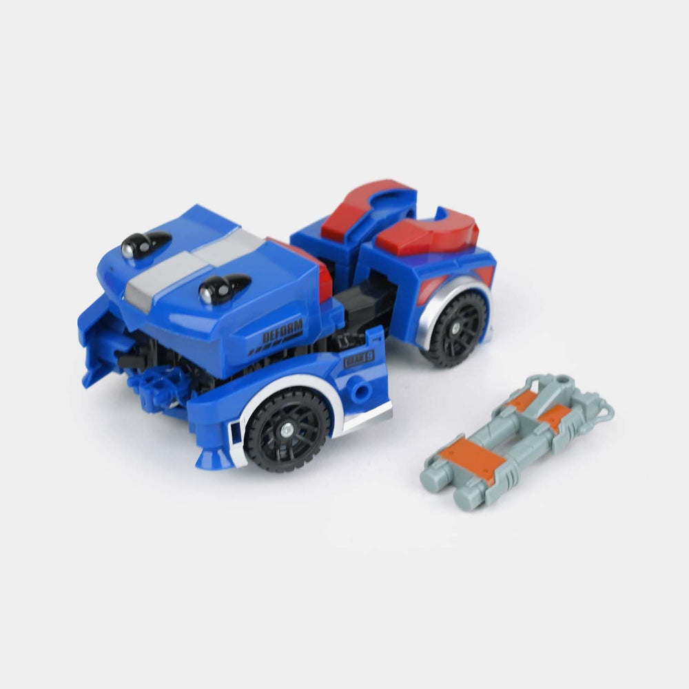 Transforming Robot Vehicle | Blue