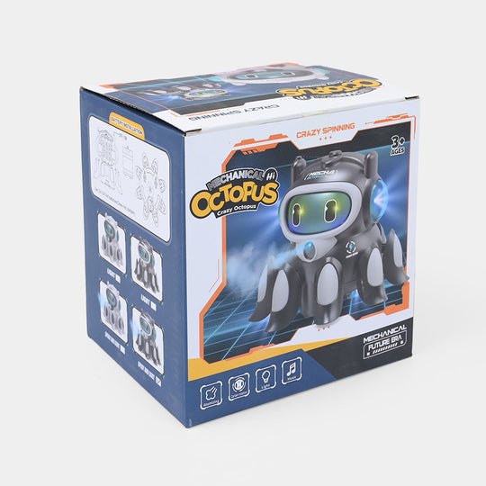 Mechanical Crazy Octopus with Light & Sound