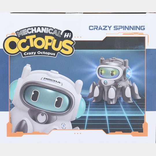Mechanical Crazy Octopus with Light & Sound