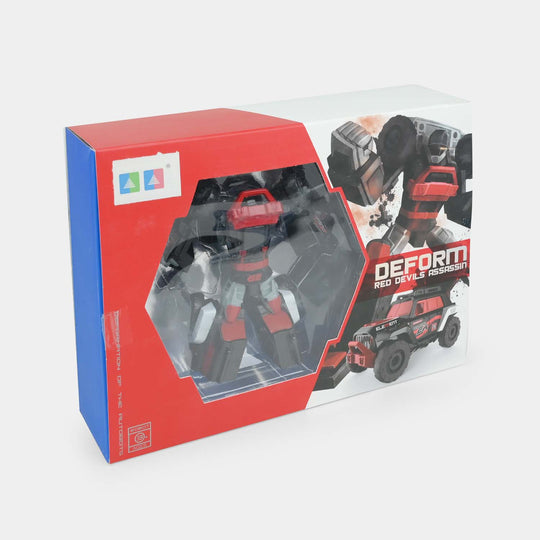 Transforming Robot Vehicle | Red