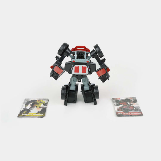 Transforming Robot Vehicle | Red