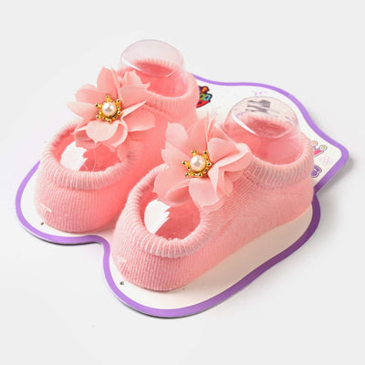 Baby Socks/Booties| Pink