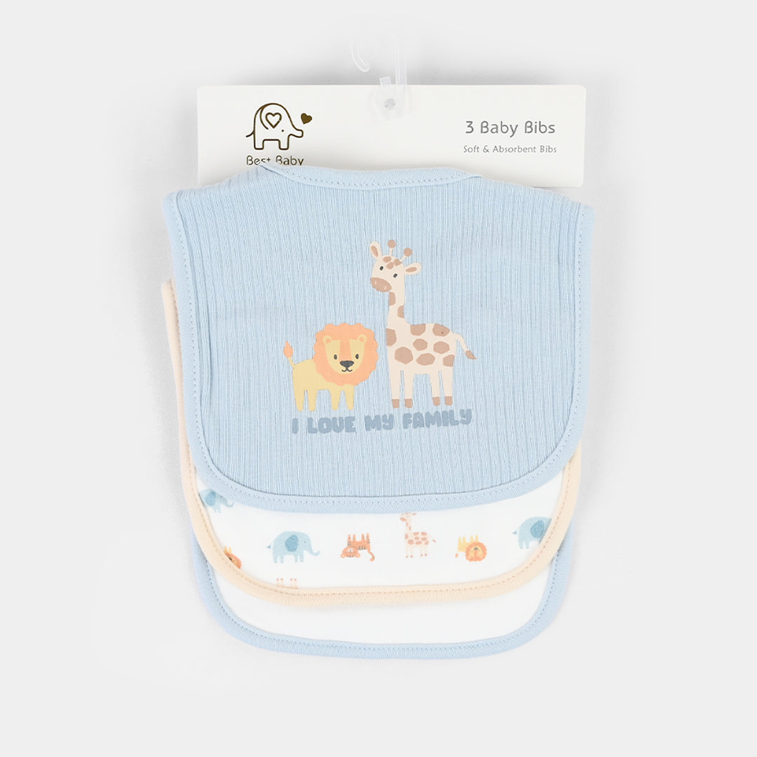 Baby Bib Pack OF 3PCs | 0M+