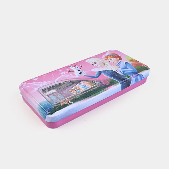 Stationary Pencil Box Metal for Kids