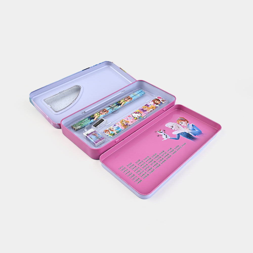 Stationary Pencil Box Metal for Kids