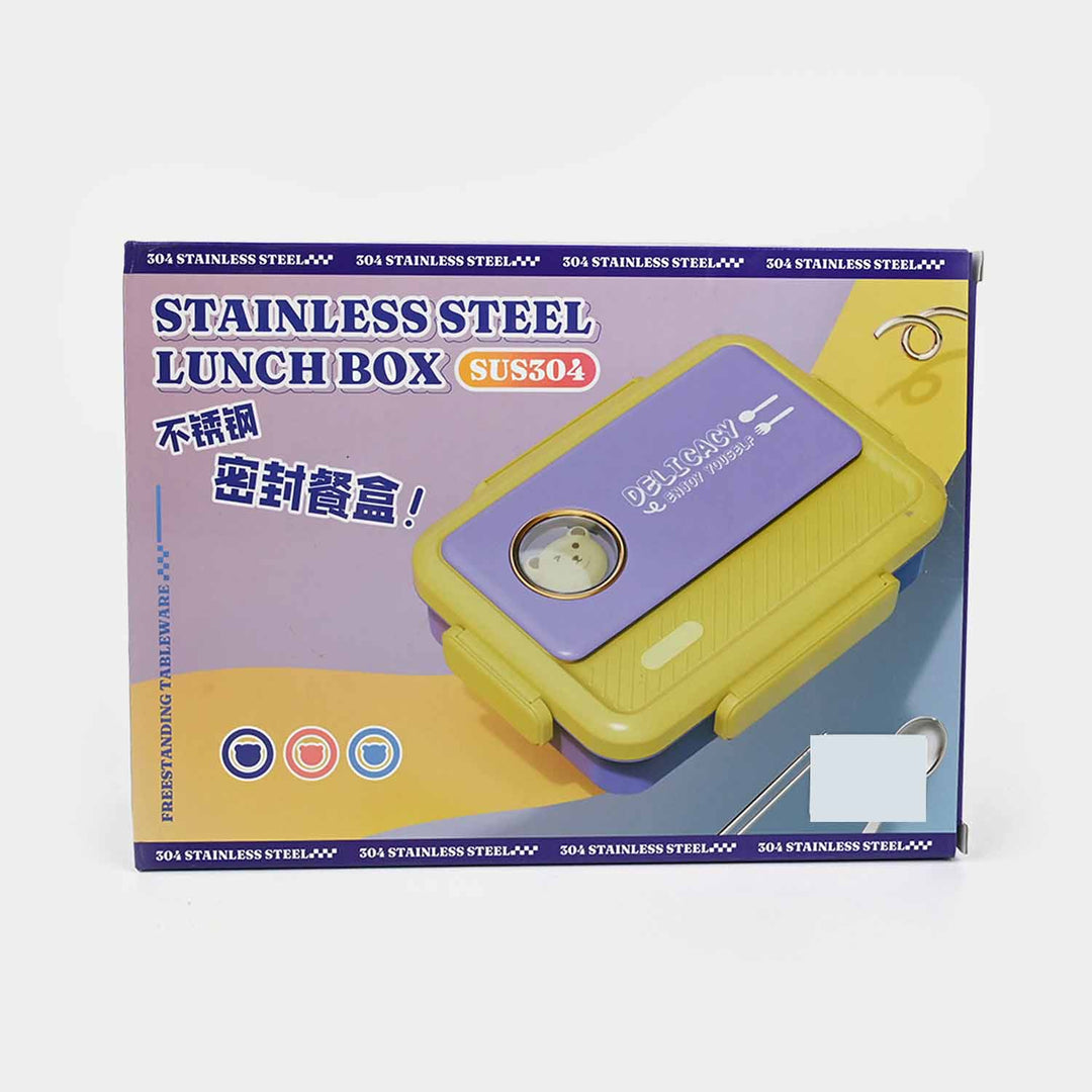 Durable & Leak-Proof Stainless Steel Lunch Box